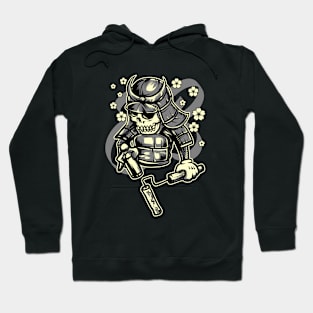 samurai graffiti Hoodie